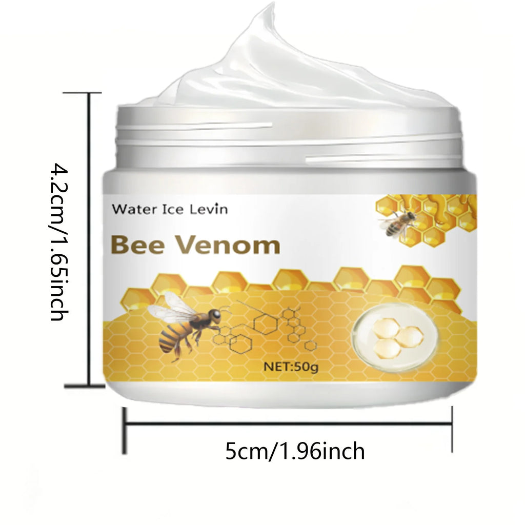 Bee Venom Care Cream - Suitable for All Light Brown Skin Moisturizing Cream for Body and Face - Design of Natural Bee Venom Extract and Natural Ingredients