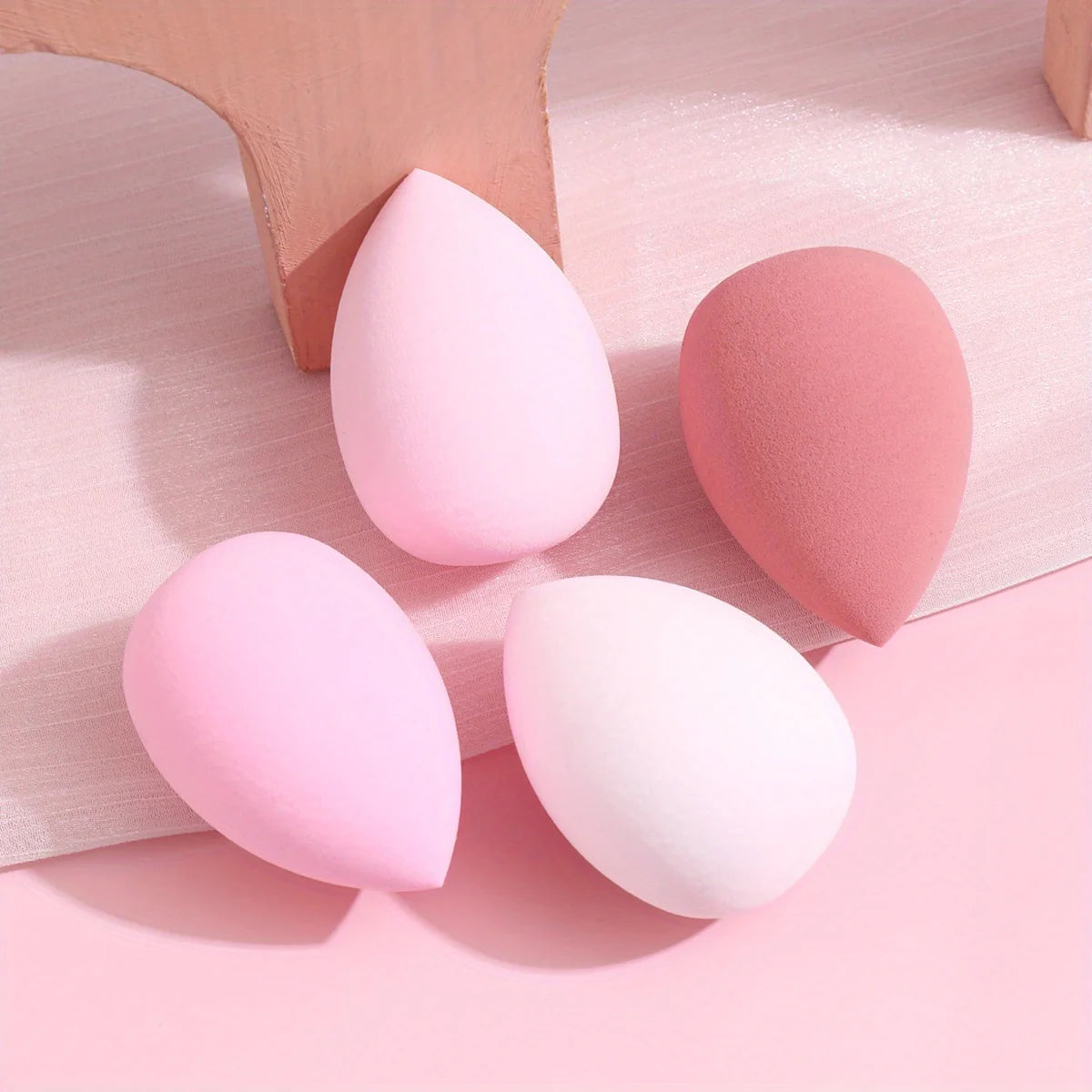 5 Bags of Beauty Eggs Makeup Sponge (Beauty Egg), Foundation Make-Up Mixed Beauty Sponge, Flawless Liquid, Cream and Powder, Mu