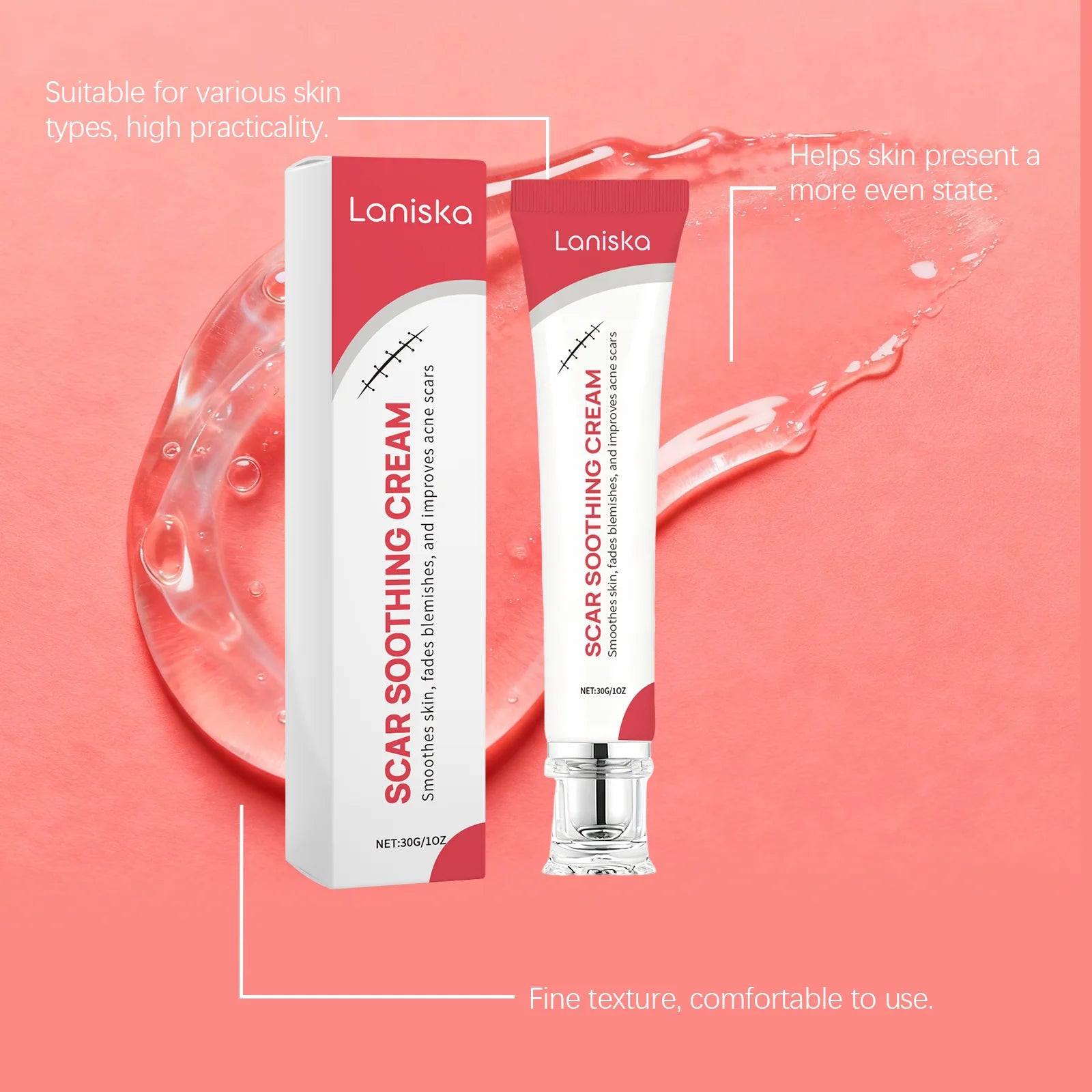 Skin Care Cream Gentle Nourishing Smooth Care for Soft Body Skin Daily Care Cream