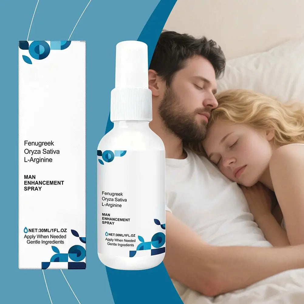 Men's Care Spray Gently Nourishes Men's Bodies Daily Condition Active Energy Recovery Care Enhancing Refreshed Body Care Spray