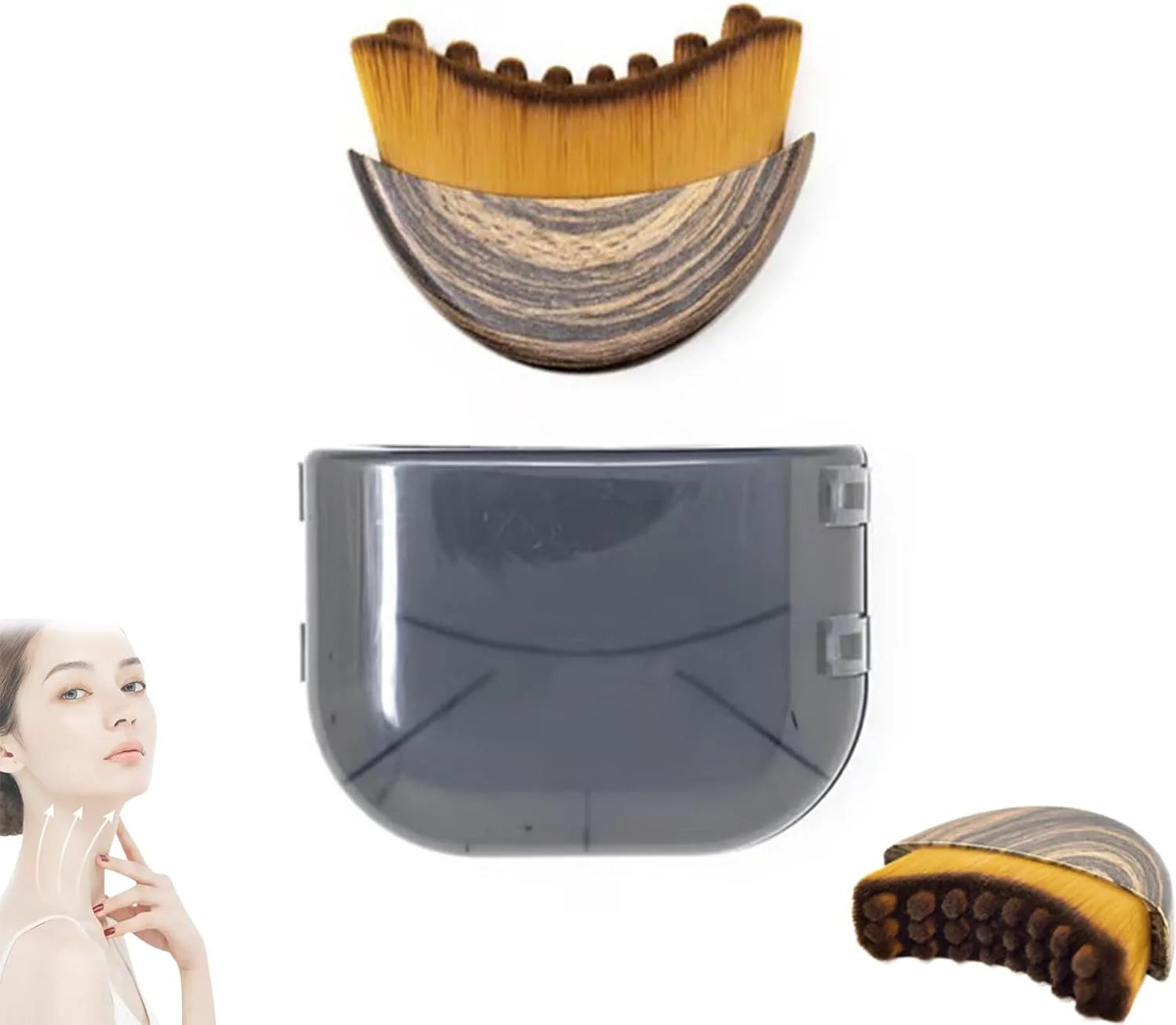 Eye Neck Care Cosmetics Lymph Contour Facial Brush Skincare Accessories Beauty Face Lifting Skin Personal Tool Health