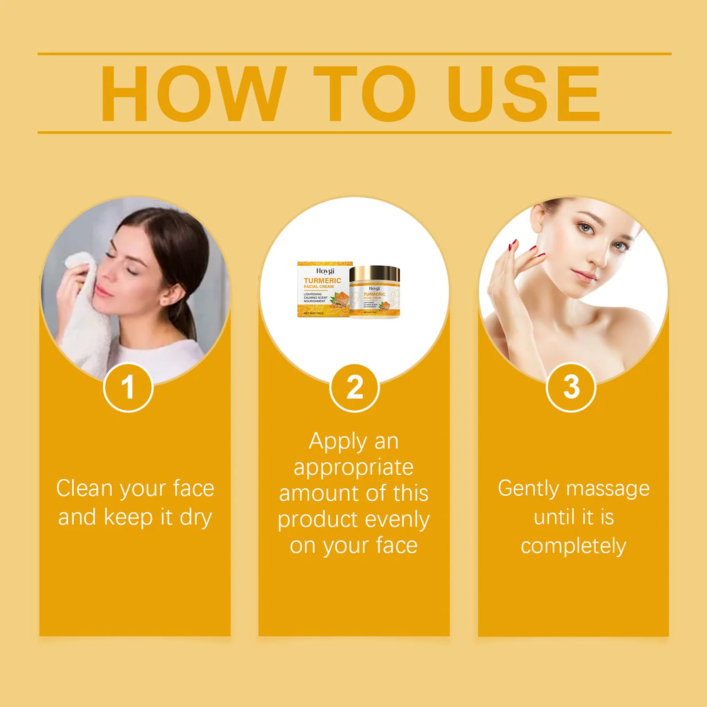 Turmeric Facial Essential Oil Repair Firming Deep Cleansing Soap Even Skin Tone Cream for Face Reduce Dullness Nourish Skin Care