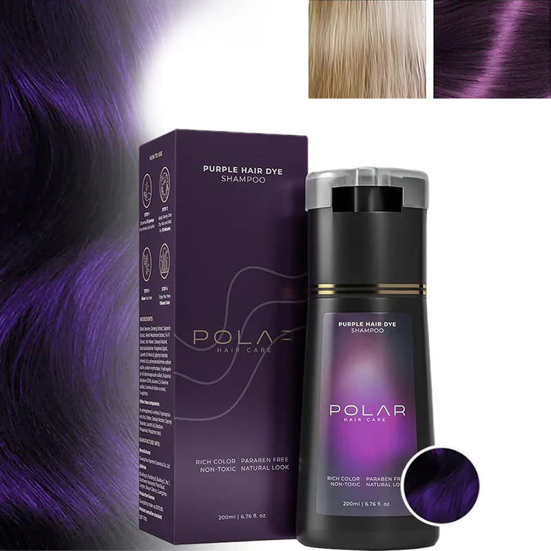 200ml Hair Dye Shampoo Oil Control Nourishing Hair Care Products Make Your Hair Shining And Charming