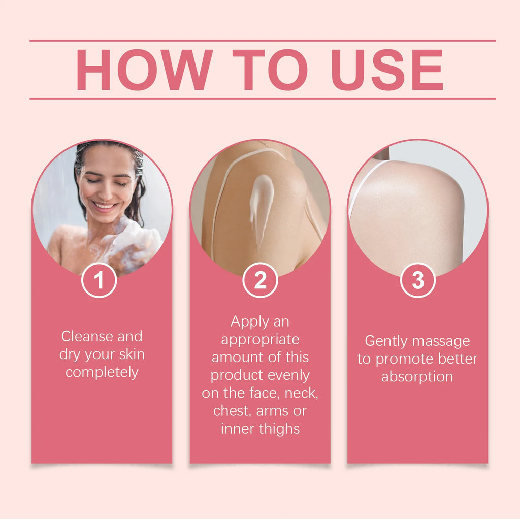 Body Care Balance Cream with Gentle Ingredients To Care for Women's Body Discomfort, Daily Massage Care Cream