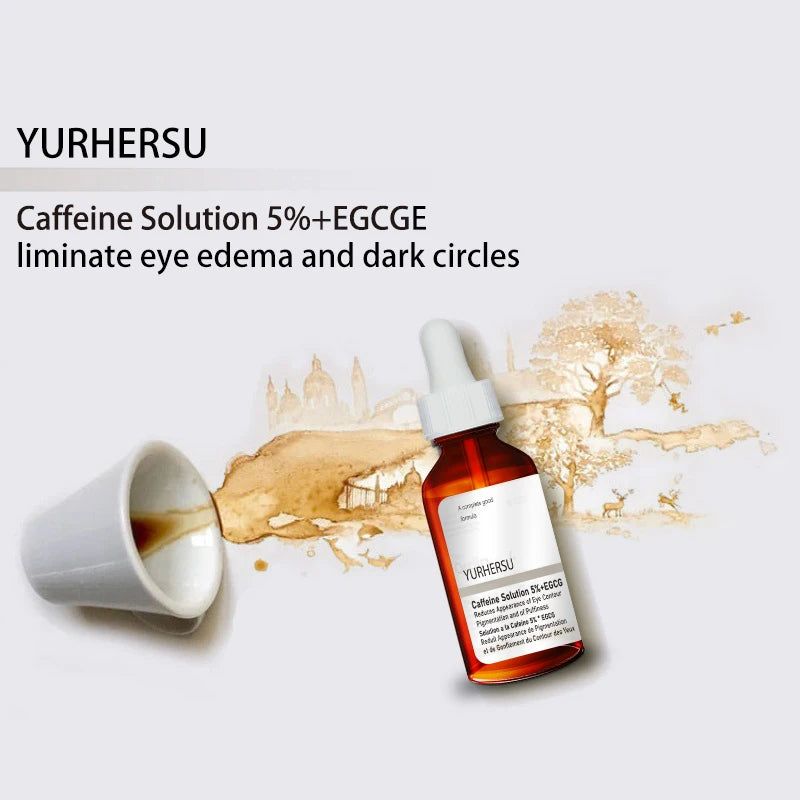 Caffeine Eye Serum Gently soothes the delicate skin around the eyes a moisturizing refreshing serum suitable for daily skincare