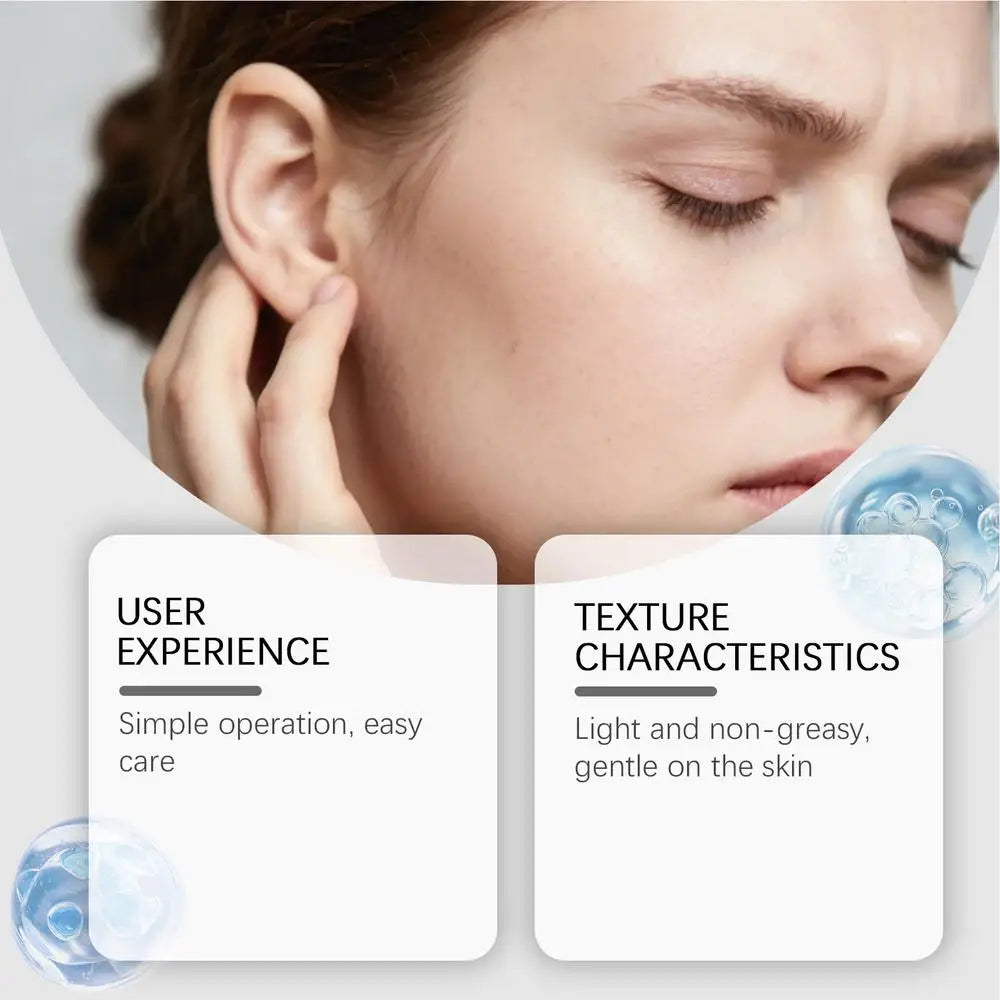 Ear Care Drops 60ml Moisturizing Soothing Solution Health Supplements for Women Men Adults Outdoor Activities Before Sleeping