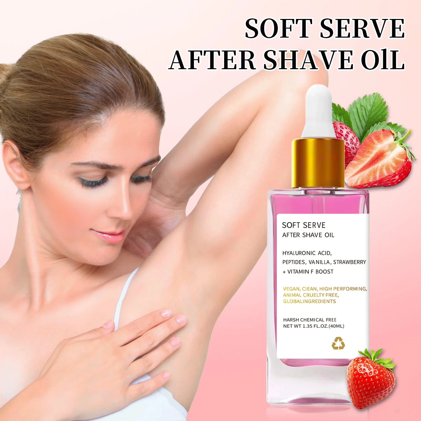 Postbeard oil care oil 40ml deep moisturizing and hydrating improves dryness and tightness of postbeard skin
