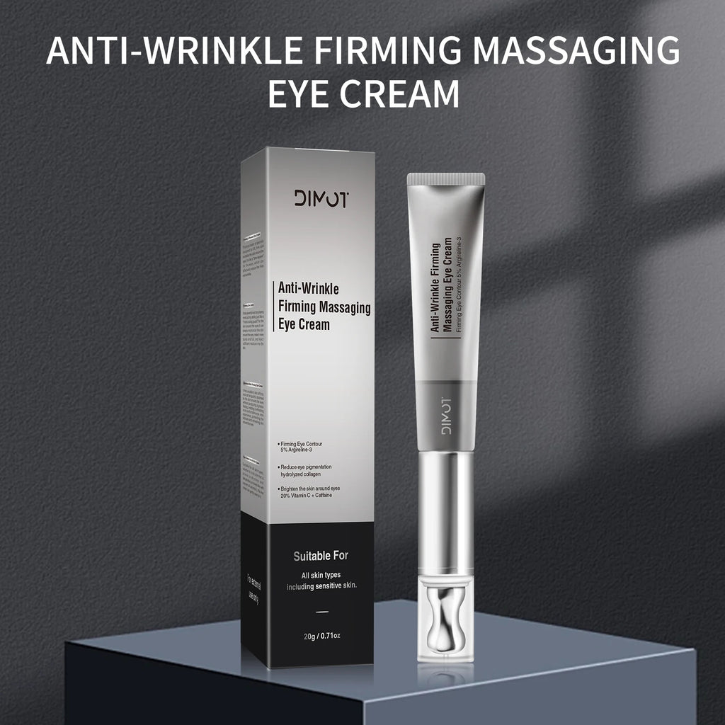 Electric Massage Eye Cream  Beauty Hyaluronic Acid Firming Fades Fine Lines Eye Care Gel Moisturizing Beauty Eye Skin Care
