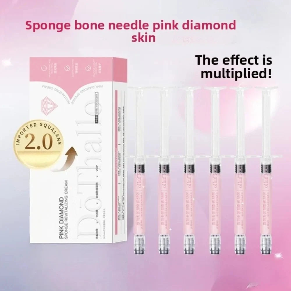For beauty salons, lifting contours, firming, pink diamonds, sponge cream, anti-wrinkle and moisturizing