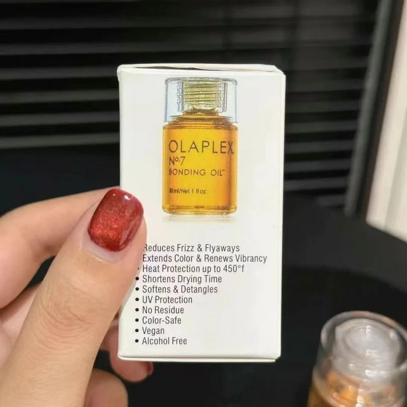 Olaplex No 7 Hair Oil 30ml Heat Protectant Anti Frizz Repair Dry Damaged Hair For Smooth Shiny And Nourished Tresses Daily Care