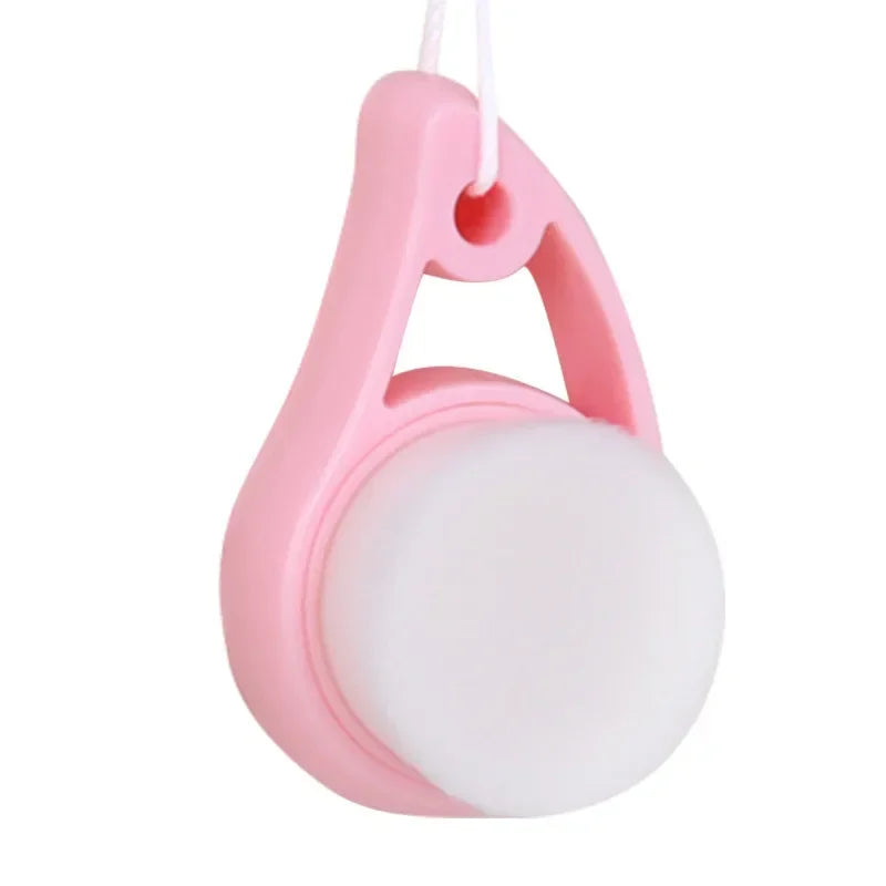 Beauty Brush Comma Shape Soft Bristles Deep Pore Cleaning Portable Mini Face washer Facial Cleaning Brush for facial cleanser