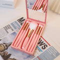 10pcs Set Makeup Brushes Tool Set Cosmetic Powder Eye Shadow Foundation Blush Blending Beauty Maquiagem Beauty Kit for Party