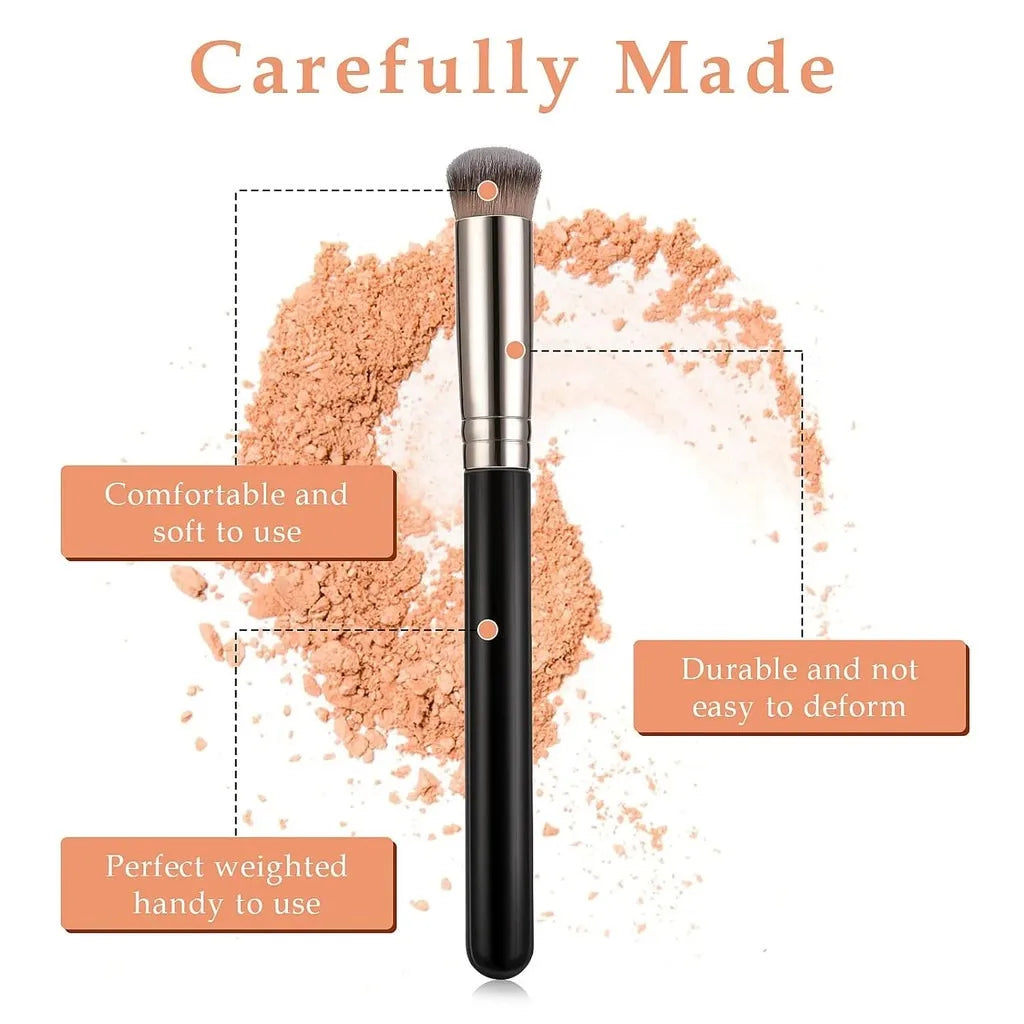 270 Concealer Brush, Flawless Foundation Eye Intense Face Makeup Brush, Premium Nose Contour Kabuki Blush Brush