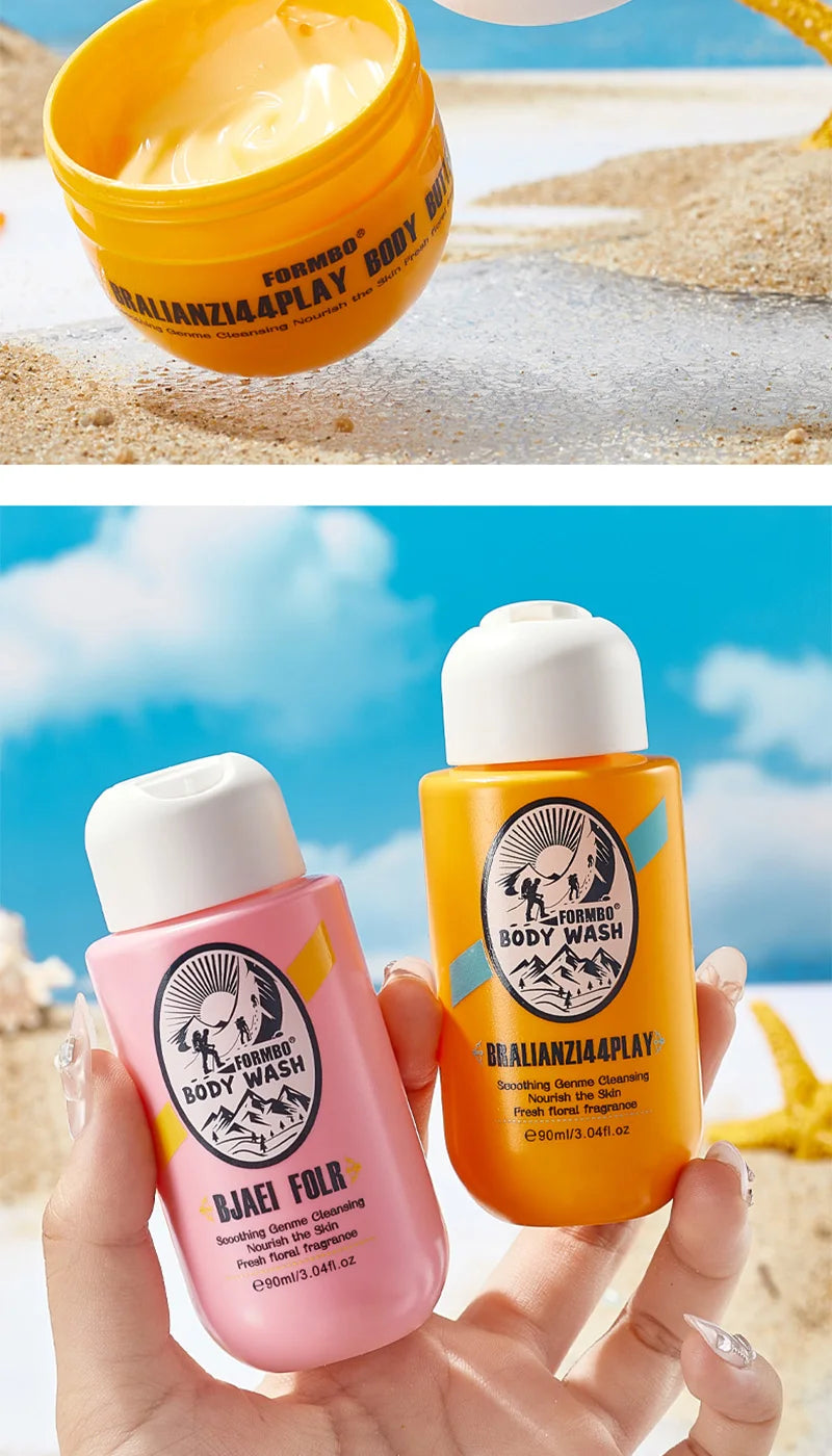 Formbo 3-in-1 Fragrance Lotion Set! Plant-Derived Fragrance That's Not Overpowering, Shea Butter Body Lotion That Won'T Cause Skin Irritation, 8-Hour Fragrance That Creates a'False Body Scent' for You, One Bottle That Provide