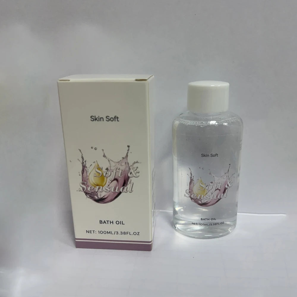 100ml Nourishing Bath & Body Oil - Deep Hydration with Niacinamide & Smooth Skin for Dry Skin Care