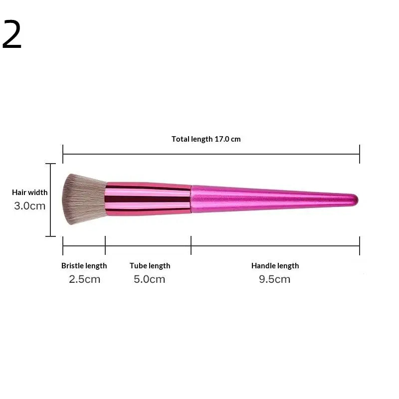 Makeup Brush - Premium Quality Cosmetic Brushes For Face And Eyes Foundation Powder BB Cream Blush