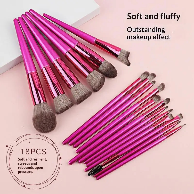 Makeup Brush - Premium Quality Cosmetic Brushes For Face And Eyes Foundation Powder BB Cream Blush
