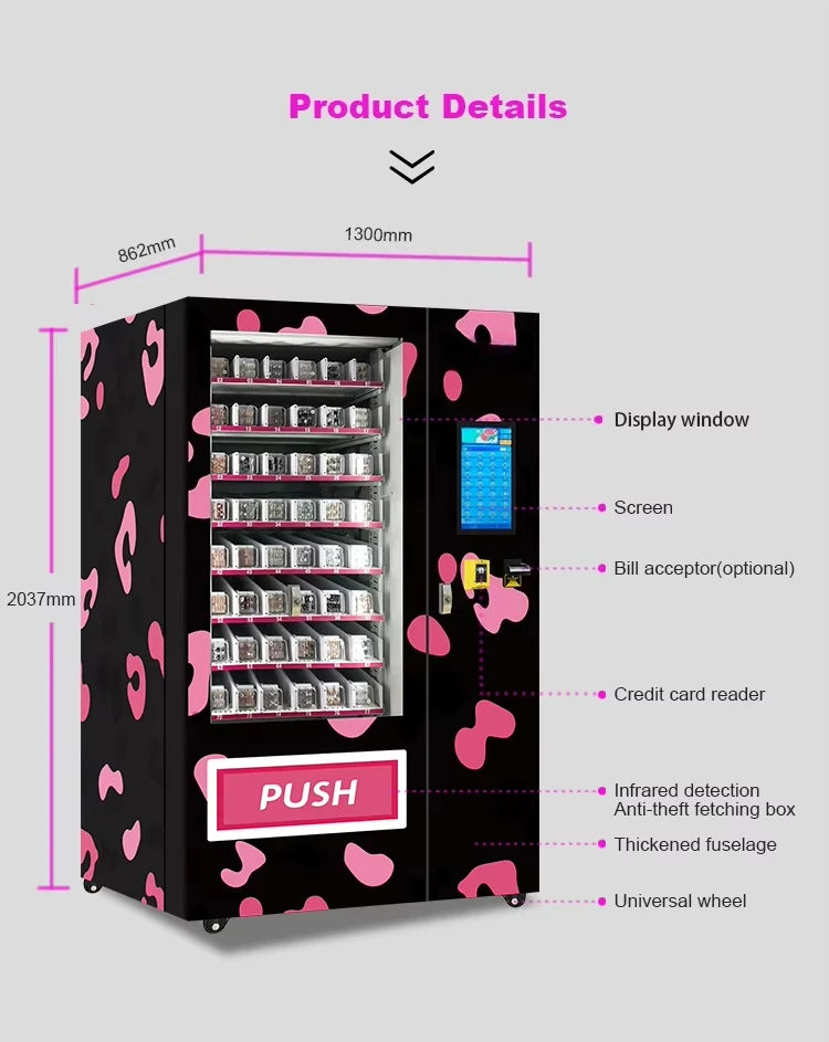 Vending Machine Care Perfume Products Vending Machine Makeup Combination Vending Machine Beauty