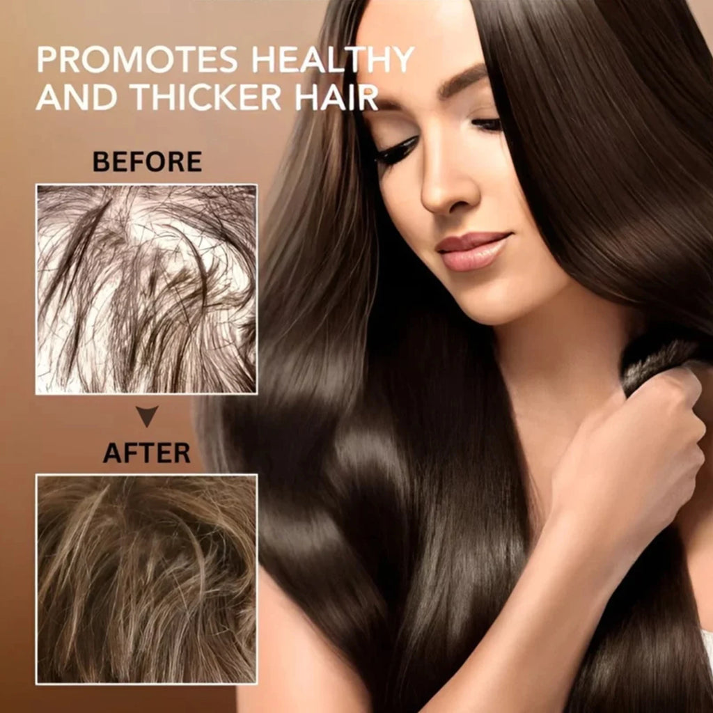 HOEGOA 100mL Moroccan Hair Oil Effectively Promotes Hair Health Reduces Breakage Moisturizing Reduces Dryness Hair Treatment Oil
