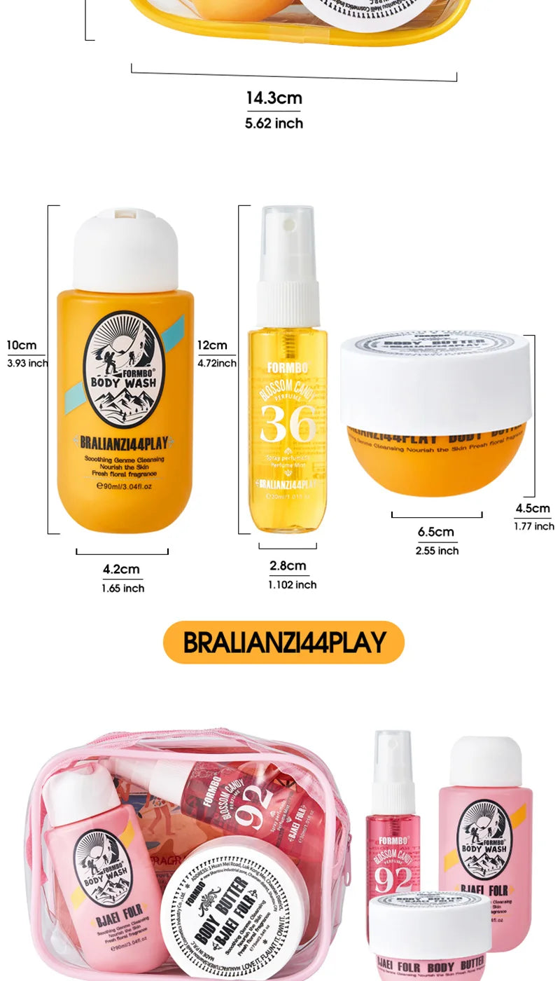 Formbo 3-in-1 Fragrance Lotion Set! Plant-Derived Fragrance That's Not Overpowering, Shea Butter Body Lotion That Won'T Cause Skin Irritation, 8-Hour Fragrance That Creates a'False Body Scent' for You, One Bottle That Provide