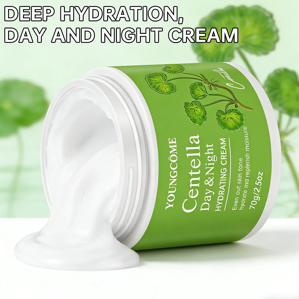 Centella Asiatica Hydrating Moisturizer - Soothing Face Cream for Even Skin Tone, Daily Hydration & Antioxidant Protection