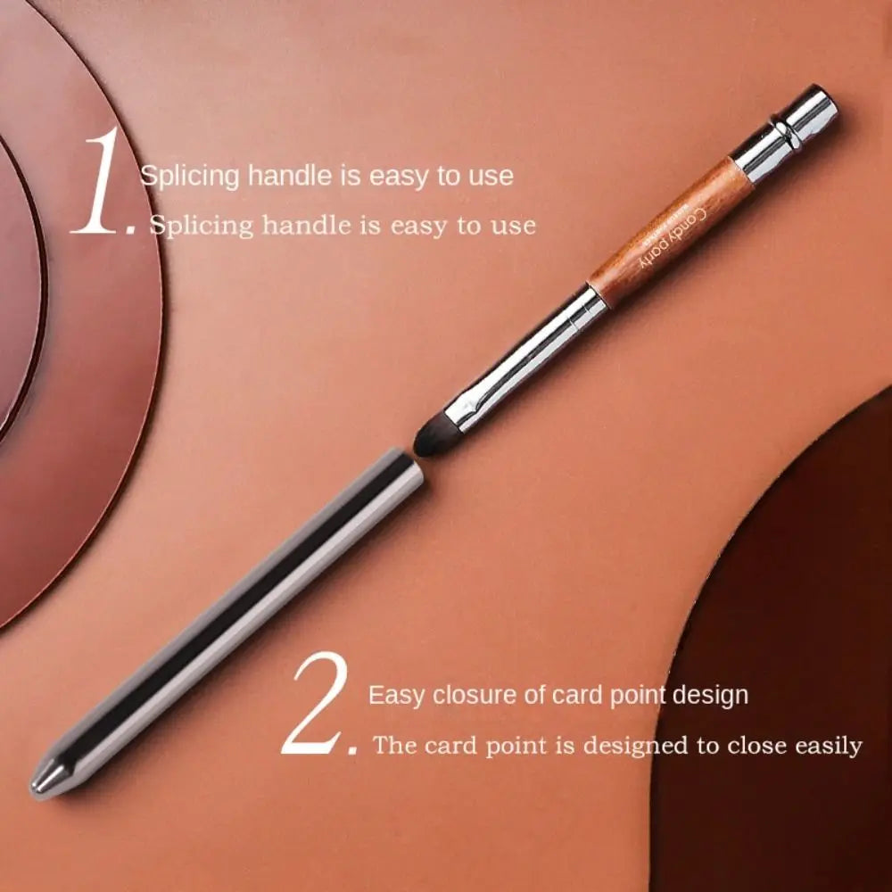 Beauty Make Up Tool Lip Gloss Brush Makeup Brush with Protect Cap Lady Lipstick Brush Cosmetic Brush Concealer Brush Lip Brush