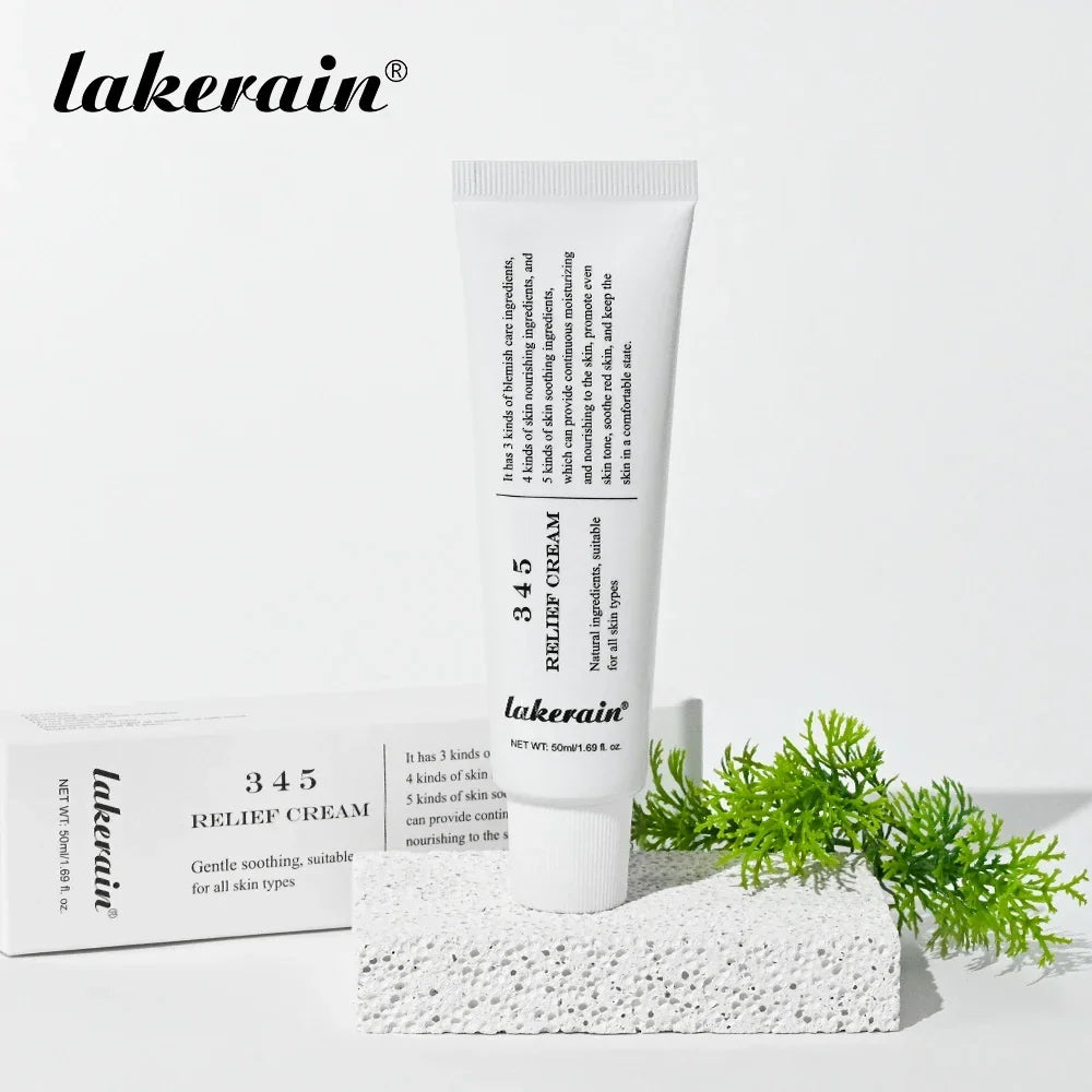 345 Relief Cream Address Blemishes Nourish Anti-sugar Anti-oxidation Soothing Care Face Lifting Beauty Moisturizer Korean Cream