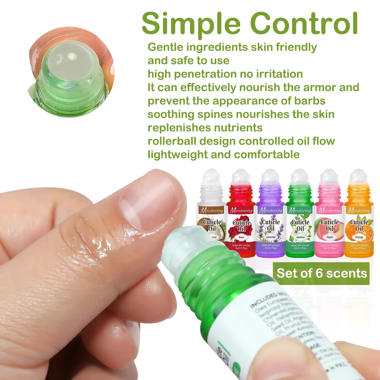 6 colors of nail care nourishing oil nail care repair damaged nails nourishing care skin rejuvenator suitable  daily nail care