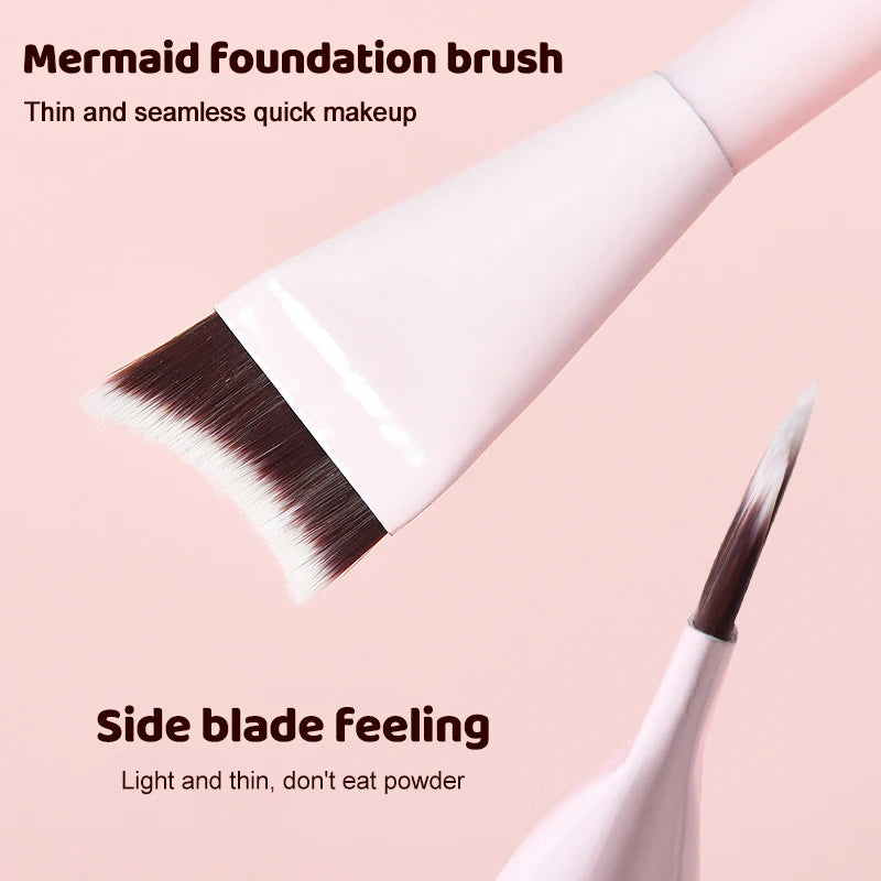 1/8 PCS Makeup Brushes Set Eye Shadow Foundation Women Cosmetic Brush Eyeshadow Blush Beauty Soft Hair Make Up Tools With Bag