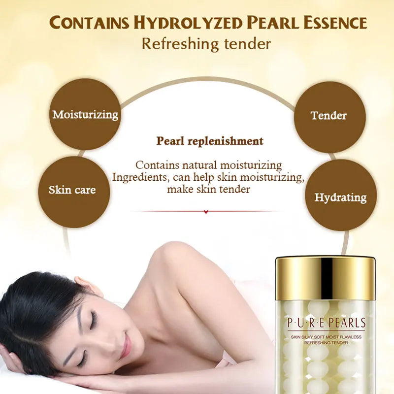 2pcs BIOAQUA Pure Pearl Face Cream Moisturizing Skin Anti Wrinkle Hydrating Facial Cream Beauty Health Skin Care