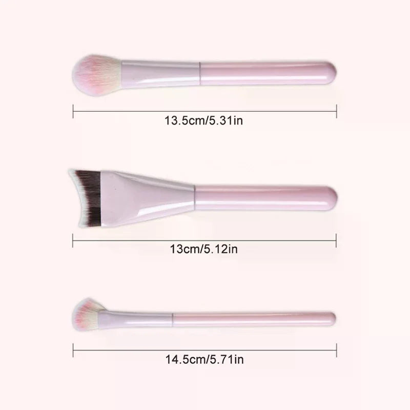 1/8 PCS Makeup Brushes Set Eye Shadow Foundation Women Cosmetic Brush Eyeshadow Blush Beauty Soft Hair Make Up Tools With Bag