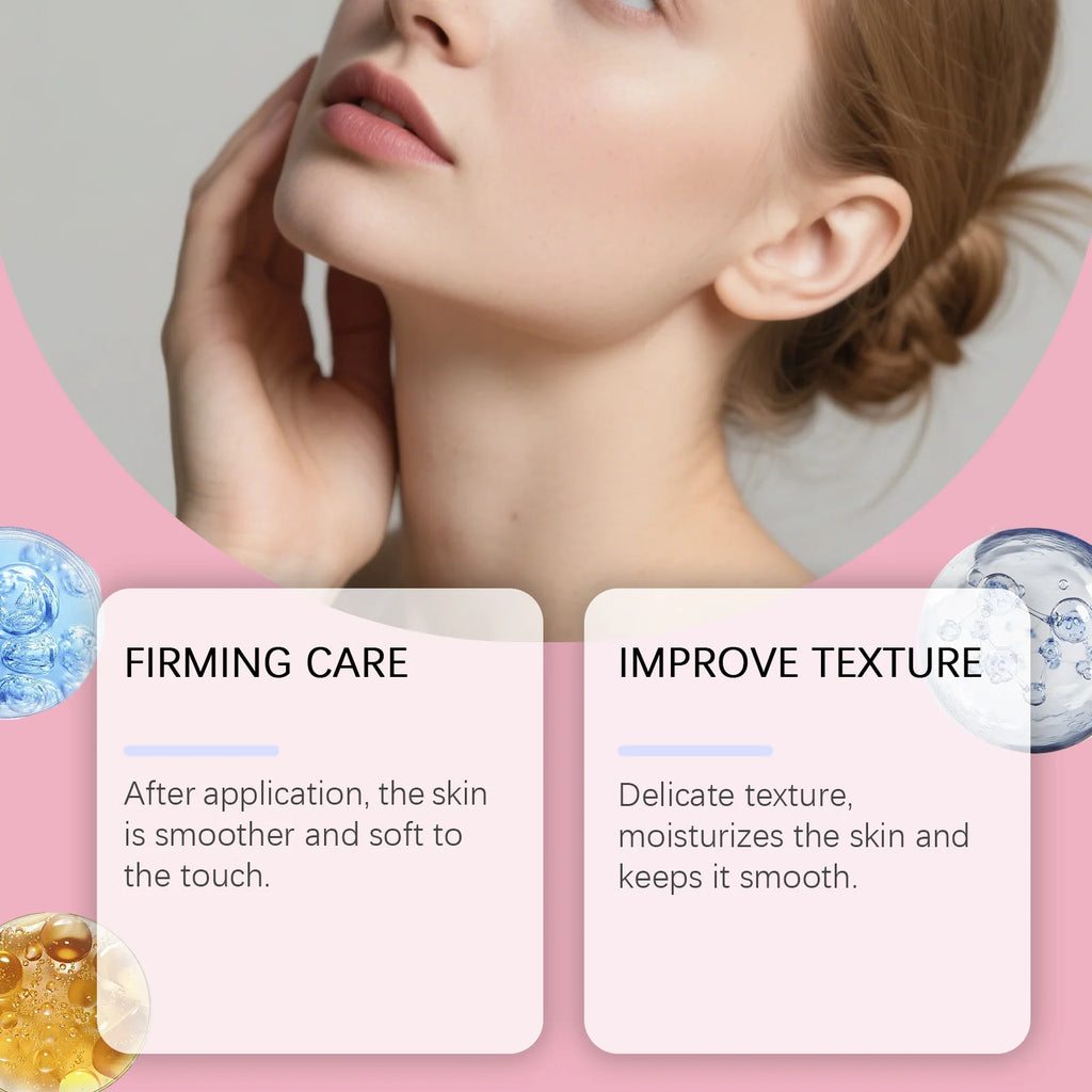 OceAura Neck Cream Gentle Nourishing Moisturizing Hydrating Smooth Tender Daily Massage Neck Care Beauty Firming Cream