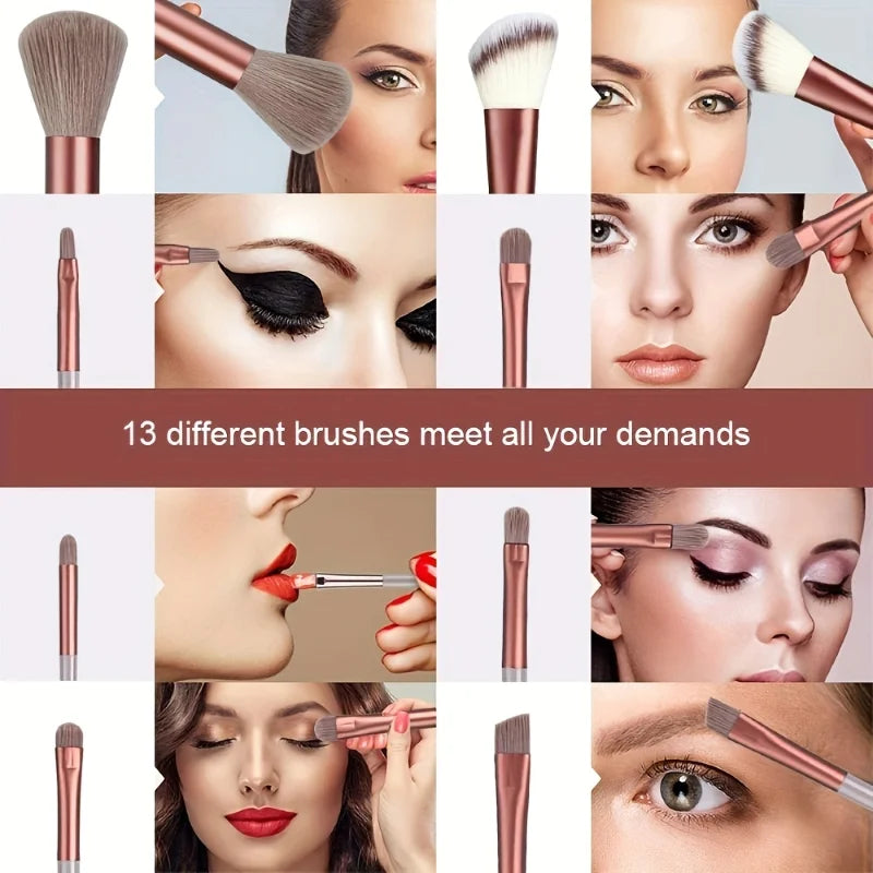 Makeup Brushes 8-29Pcs Makeup Kit Professional Women Cosmetic Soft Powder Brush Eyeshadow Foundation Full Set Travel Beauty Tool