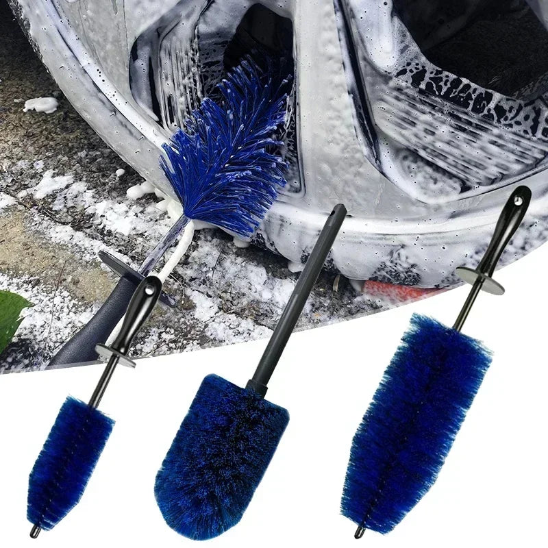 Large Car Wash Brush Automobile Beauty Supplies Tire Cleaning Car Wash Tool Hub Cap Brush Speed Beauty Special Car Care Amagi