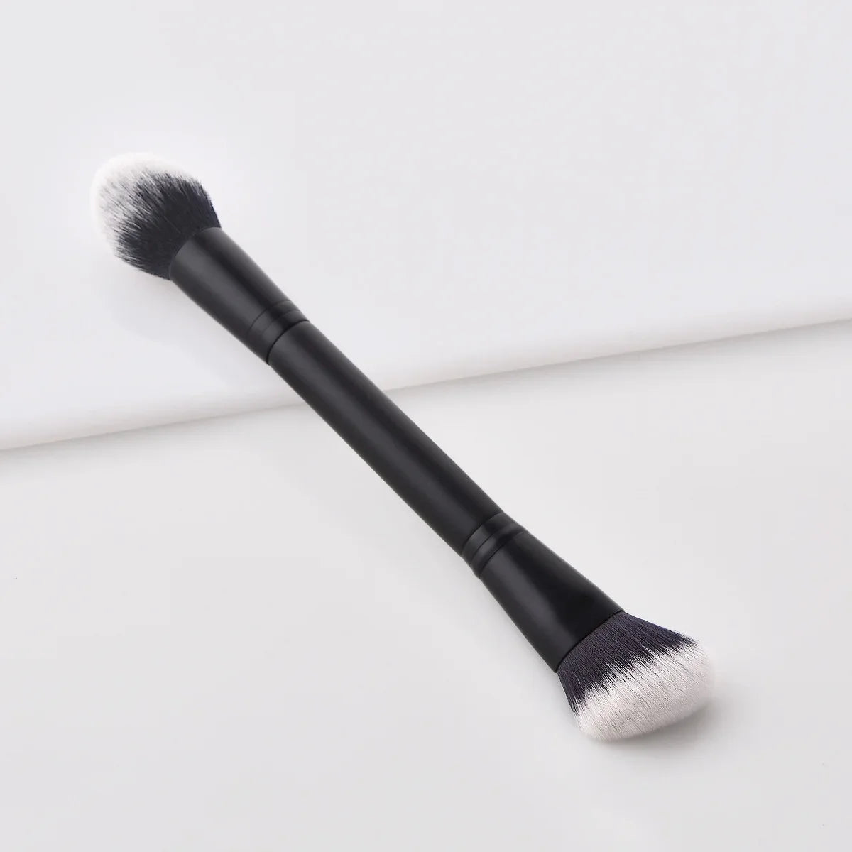 Double Ended Makeup Brushes Face Brush Repair Brush Contour Brush for Liquid Cream Powder Face Beauty Cosmetic Tools