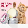 Pet nose, eyes, and paws care cream, containing shea butter, gentle formula, moisturizing and nourishing, suitable for outdoor s