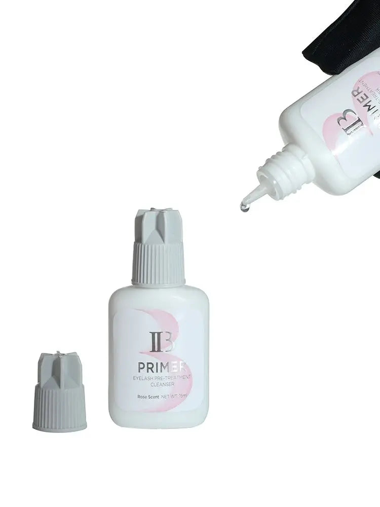 I Beauty Primer Collect Super Bonder Fixing Agent Eyelash Extension Clear Primer Cleanser ib Banana Rose Scent