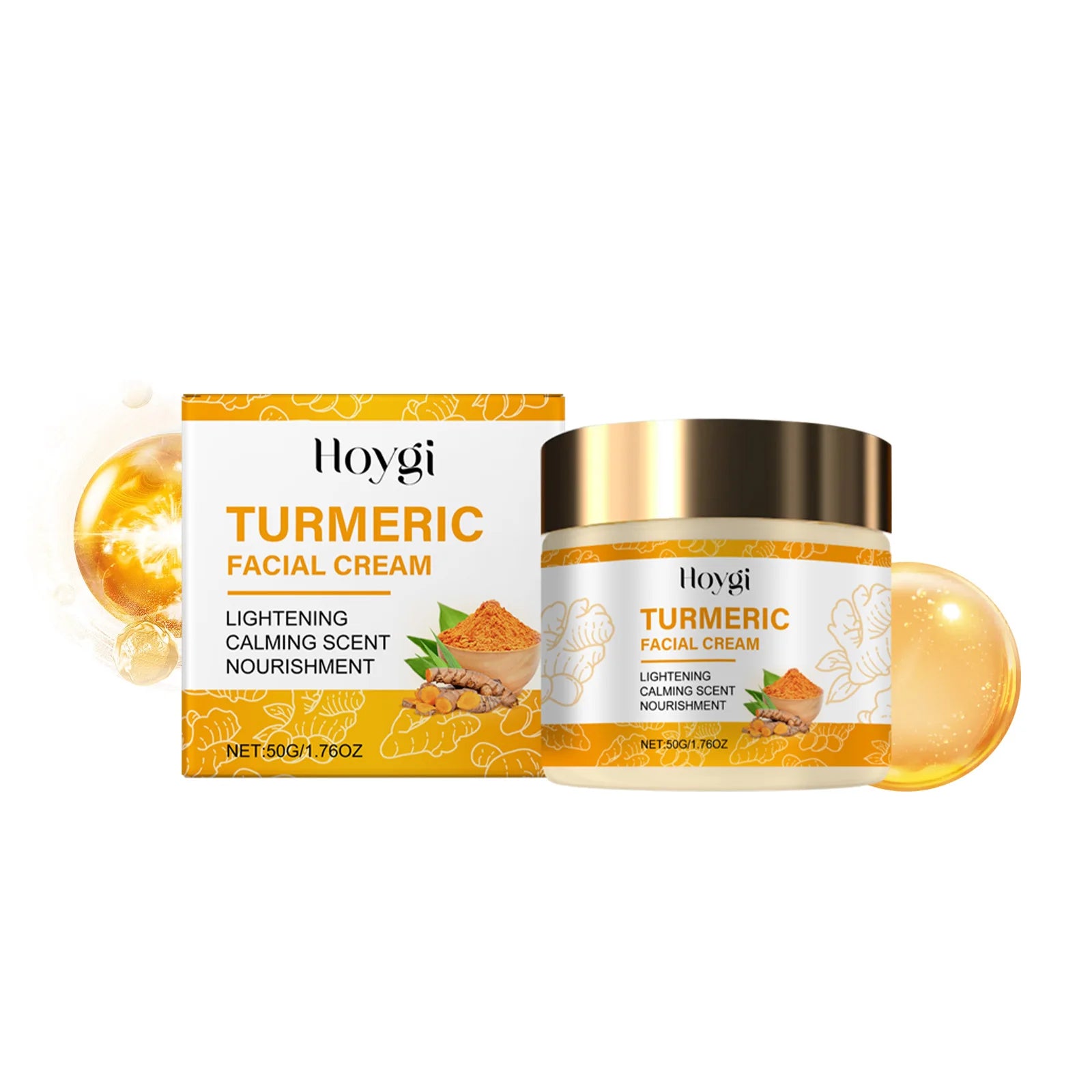 Turmeric Facial Essential Oil Repair Firming Deep Cleansing Soap Even Skin Tone Cream for Face Reduce Dullness Nourish Skin Care
