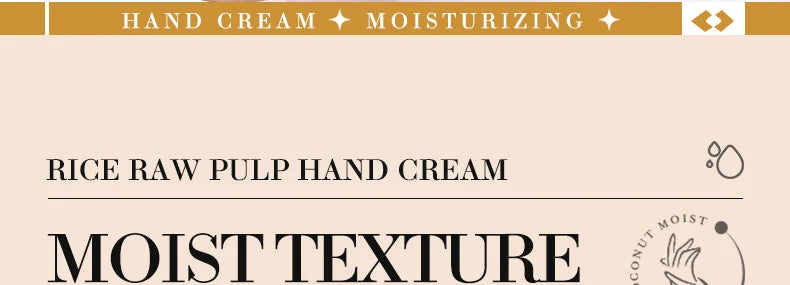 White Rice Hand Cream