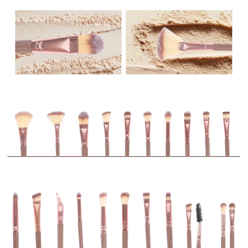 Large Makeup Brush Set, Concealer Brush, Loose Powder Brush, Powder Puff,  XiyintemuDropshipping hot-selling products