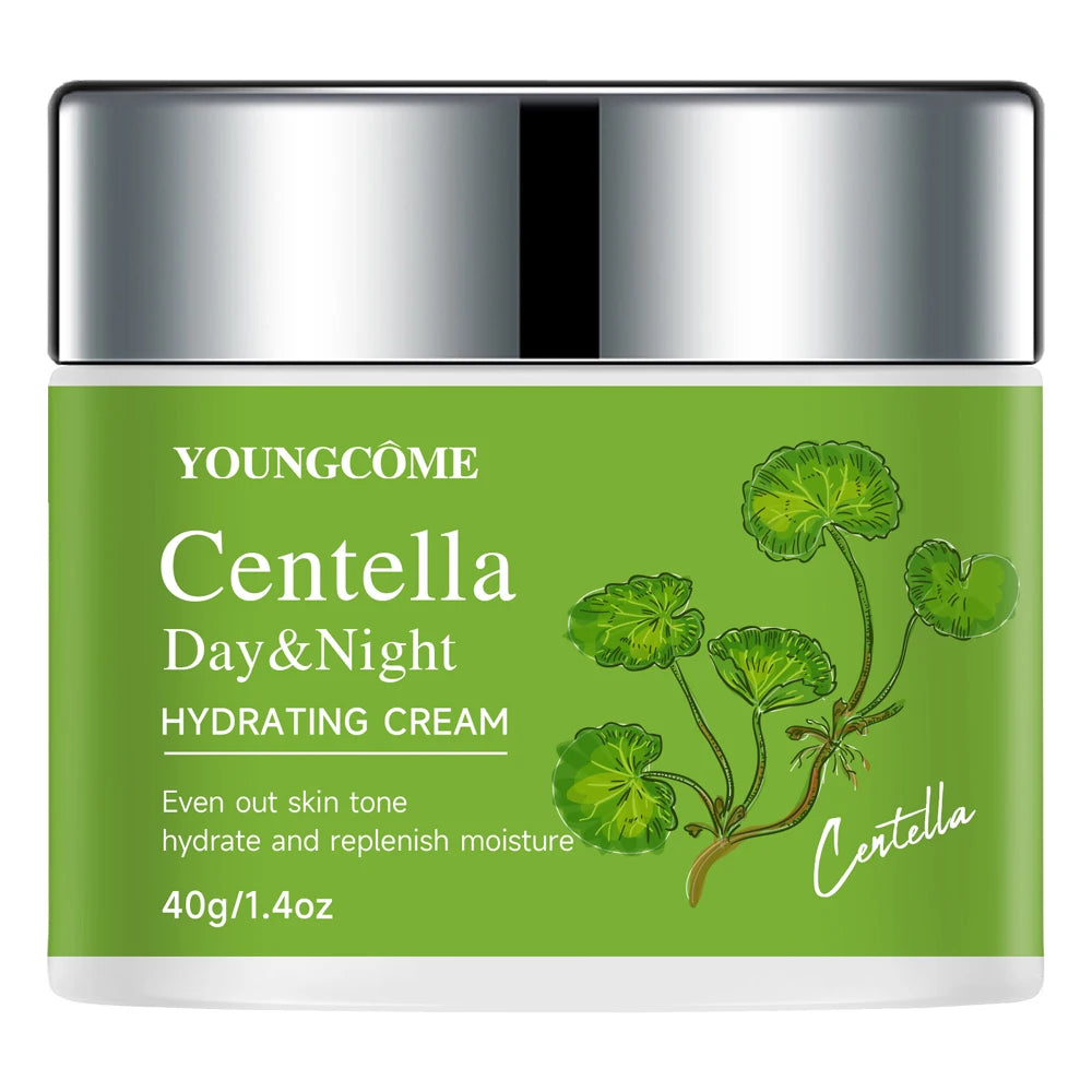 Centella Asiatica Hydrating Moisturizer - Soothing Face Cream for Even Skin Tone, Daily Hydration & Antioxidant Protection