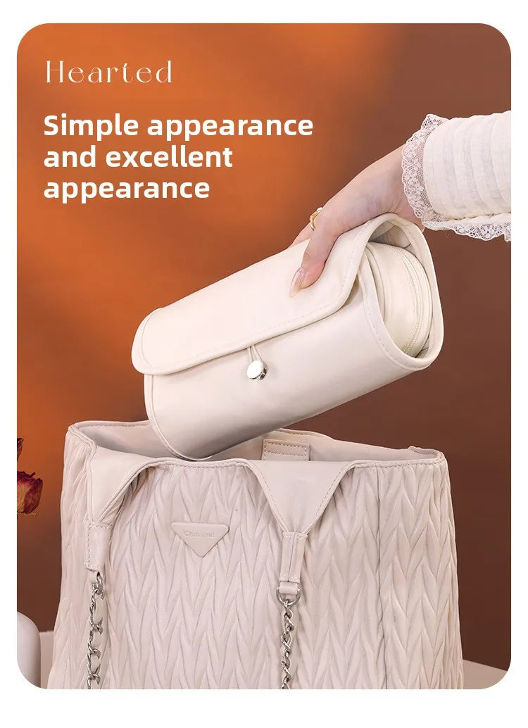 New Arrival: Multifunctional Foldable Portable Professional PU Makeup Brush Organizer Bag with High "Beauty Value"