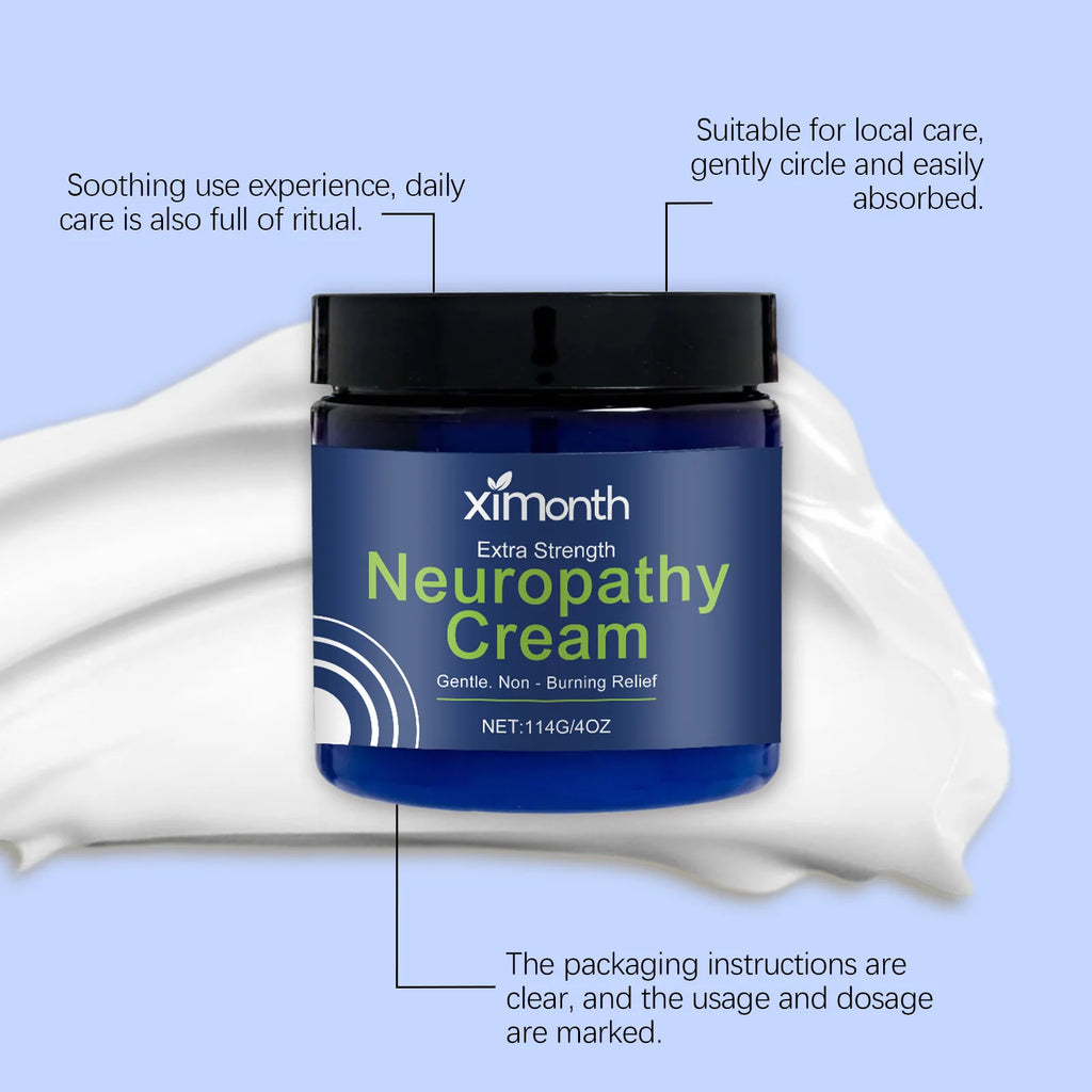 Premium Gentle Body Care Cream, Soothes Skin Discomfort, Deeply Moisturizes Dry Skin, Ideal Daily Application & Gentle Massage