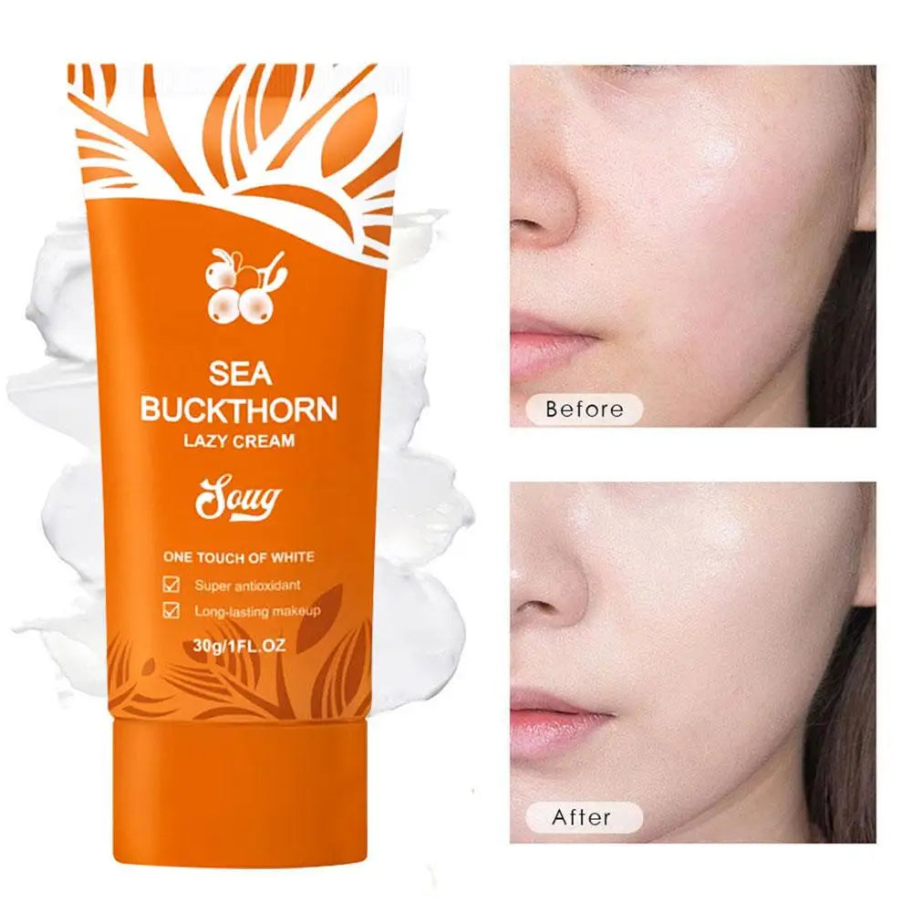 Natural Hydrating & Brightening Moisturizing Cream - Gentle Facial Skin Care For Improved Shiny Complexion