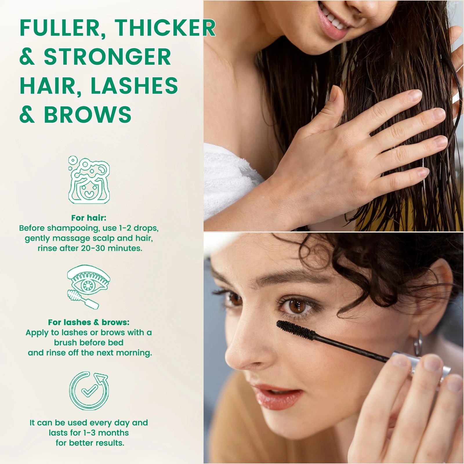 PHATOIL Organic Castor Oil Cold Pressed 100% 118ml/236ml Castor Oils For Hair Growth,Eyelashes & Eyebrows,Moisturizing Skin Care