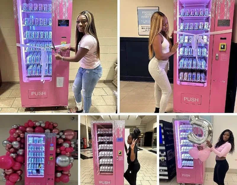 Customized 24-Hour Small Beauty Vending Machine Skincare & Cosmetic Vending Machine with Refrigeration Fresh‑Keeping Function