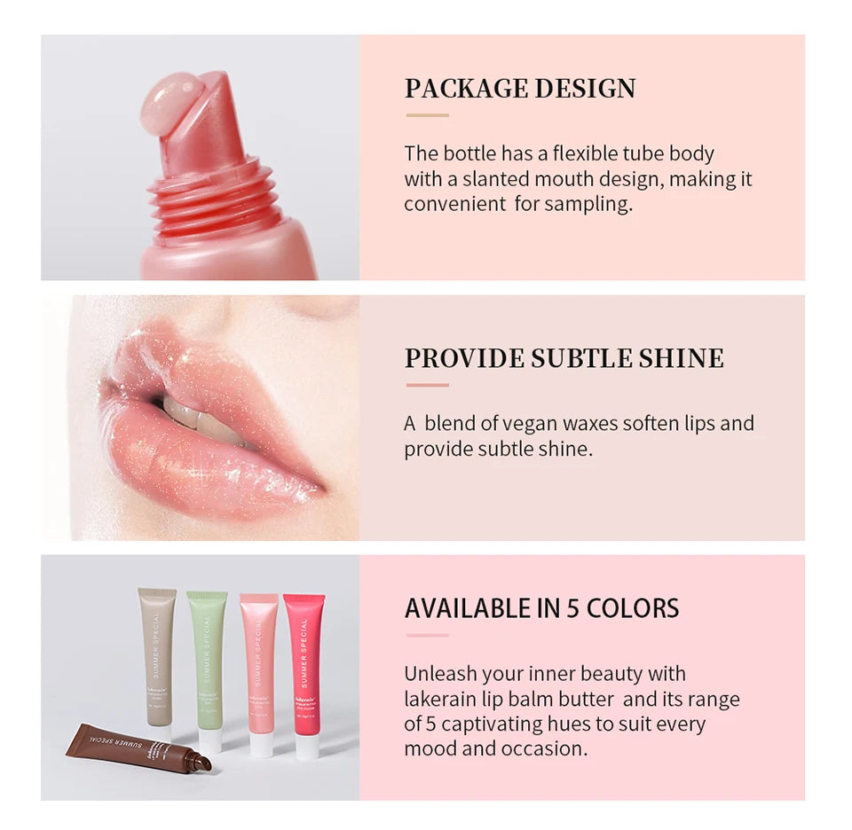Moisturizing Lip Balm Butter Gently Nourishes Moisturizes Soothes Lips Beautifying Smoothing Lip Butter Balm Beauty Lip Care