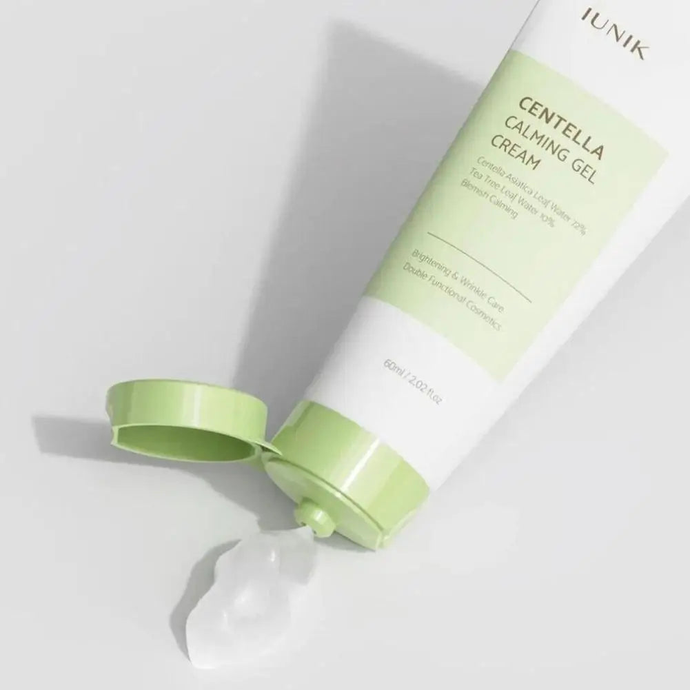 70% Centella Asiatica iUNIK Gel Cream Brightening Wrinkle Care Soothing Hydrating Moisturizing Korean Sensitive Skin Care Cream