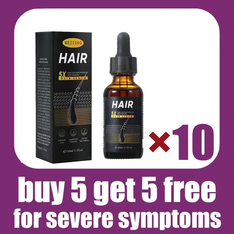 No need to worry about thin, fine hair—super convenient, fast-acting hair care oil.
