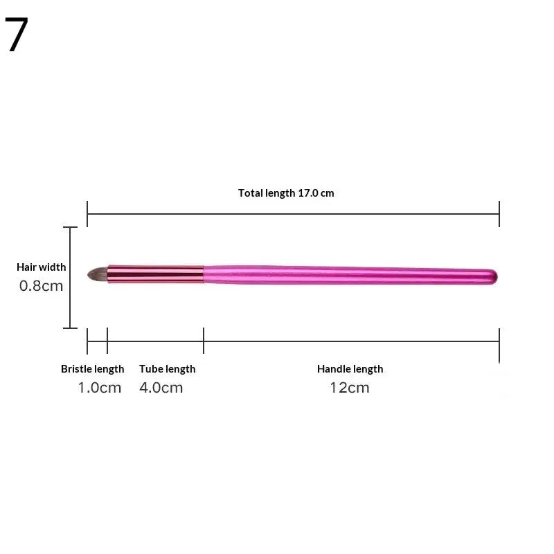 Makeup Brush - Premium Quality Cosmetic Brushes For Face And Eyes Foundation Powder BB Cream Blush